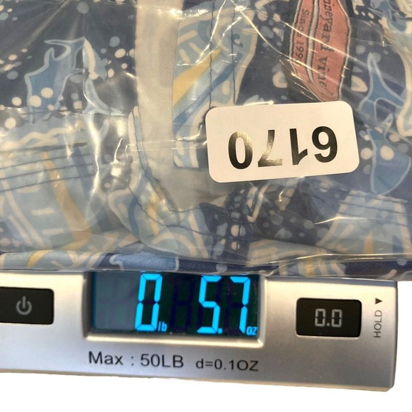 Vineyard Vines School Of Tuna Chappy Trunks Mesh Swim Shorts Size Large - Picture 11 of 12